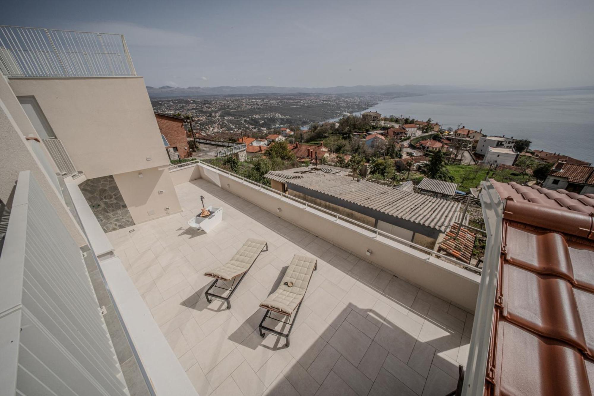 Apartment Nachhaltige Wellnessauszeit Mit Traumblick, Pool, Sauna, Whirl-wanne Opatija